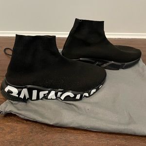 Sold***Balenciaga Mid Speed Sneaker. Women’s size 10US/40 EU